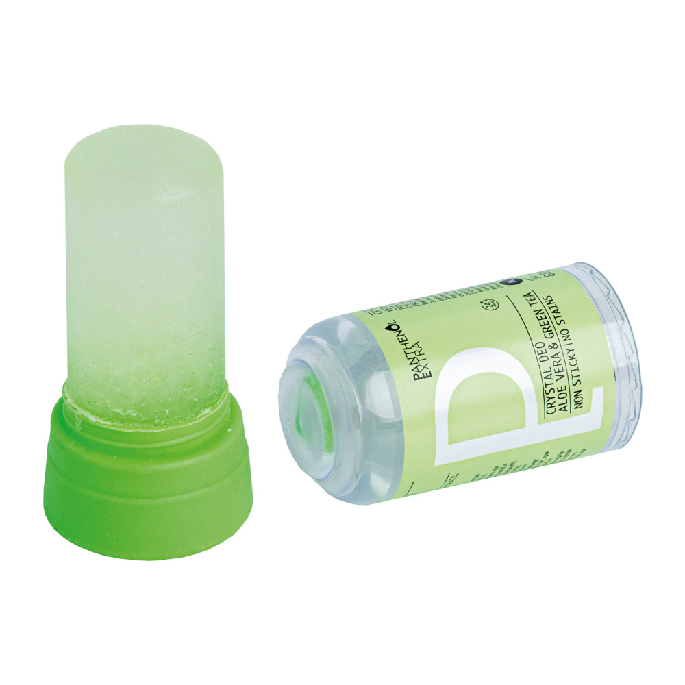PANTHENOL EXTRA - Crystal Deo Aloe Vera & Green Tea - 80gr